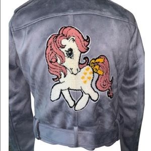 Vegan Suede My Little Pony Belted Motto